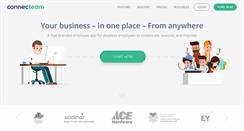 Desktop Screenshot of connecteam.com